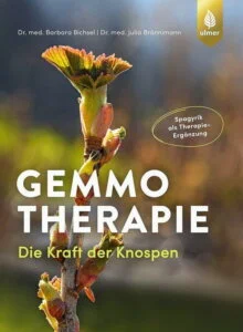 Buchtitelseite Gemmotherapie – Die Kraft der Knospen, Barbara Bichsel und Julia Broennimann